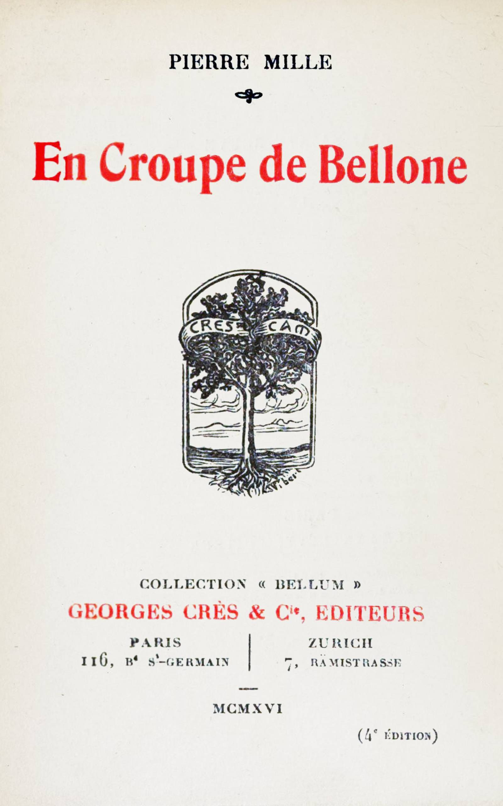 En croupe de Bellone